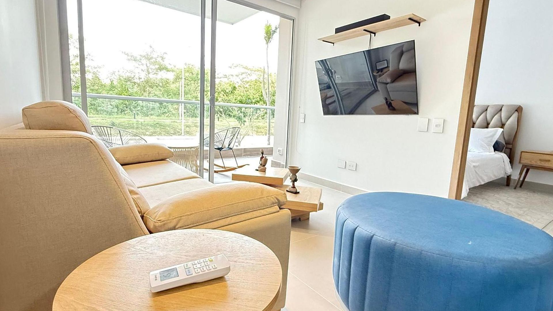 Elegante Con Balcón En Apartamento *