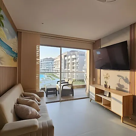 Apartamento Elegante Con Balcón En Cartagena